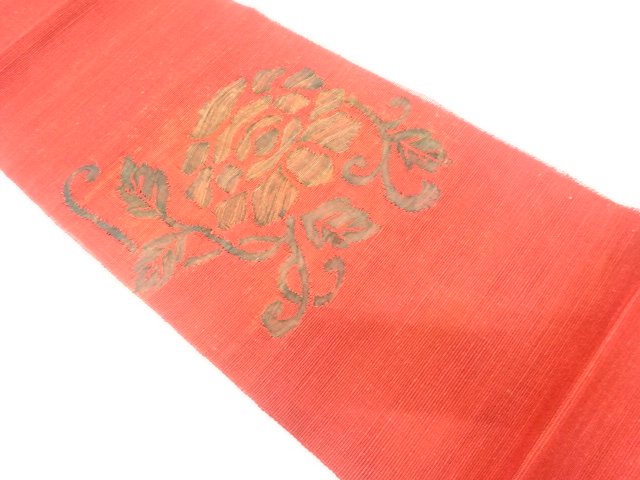JAPANESE KIMONO / ANTIQUE ANTIQUE KIMONO FOR SUMMER PONGEE / WOVEN / F